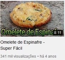 Omelete de Espinafre