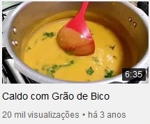 Caldo com Grão de Bico