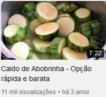 Caldo de Abobrinha