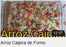 Arroz Caipira de Forno